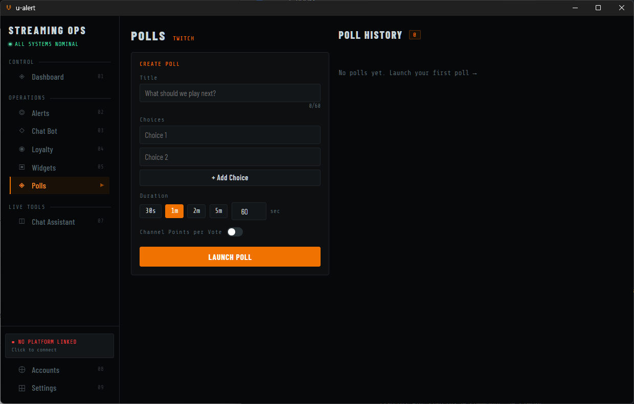 u-alert Polls